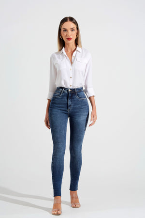 Calça Jeans Modeladora Essencial Skinny