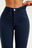 Calça Jeans Modeladora Azul Marinho Reta