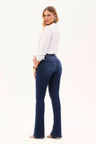 Calça Jeans Flare Modeladora Curva dos Sonhos Cós Médio
