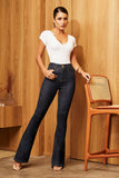 Calça Jeans Flare Modeladora Fantástica Cós Alto
