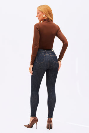 Calça Jeans Skinny Modeladora Fantástica Cintura Alta