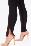Calça Skinny Modeladora Glam Cós Alto Preta