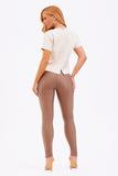 Calça Skinny Modeladora Glam Cós Alto Fendi