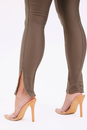Calça Skinny Modeladora Glam Cós Alto Fendi QUE NÃO AMASSA