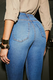 Calça Jeans Modeladora Inesquecível Boot Cut Cós Médio