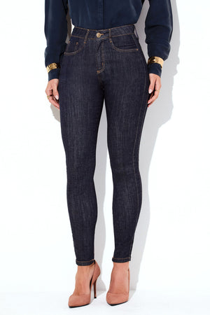 Calça Jeans Skinny Modeladora Sculpt Fantástica Cintura Alta