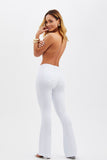 Calça Jeans Mega Bumbum Flare Milagrosa Cós Médio