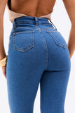 Calça Jeans Modeladora Clássica Reta Cós Super Alto