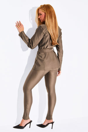 Calça Skinny Modeladora Glam Cintura Alta Fendi QUE NÃO AMASSA