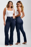 Calça Jeans Ultra Modeladora Flare Cós Alto