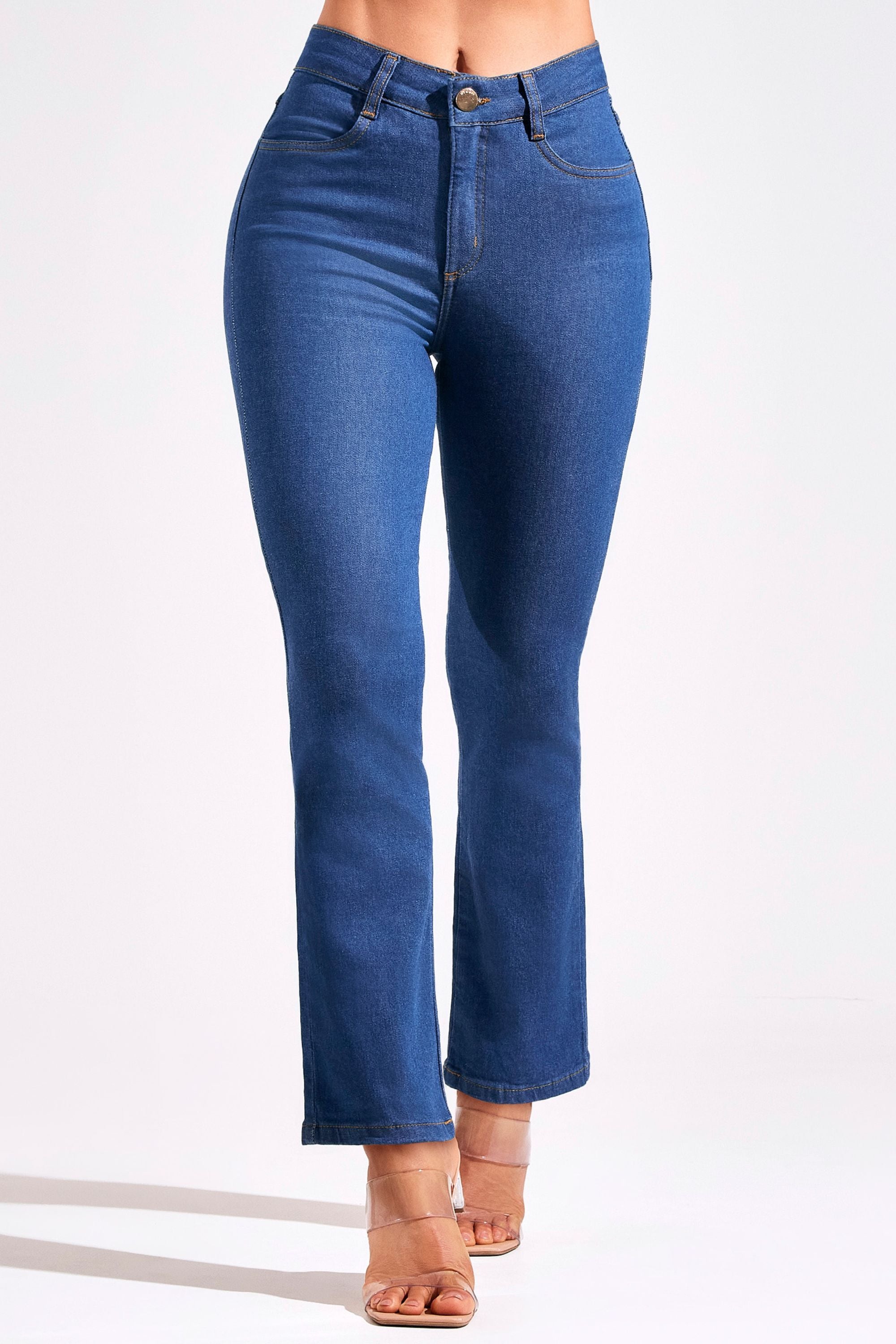 Fashion Nova Moda De Calça Jeans Calça Jeans Modeladora Reta