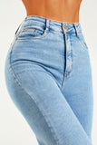 Calça Jeans Modeladora Basic Wide Leg Cós Super Alto