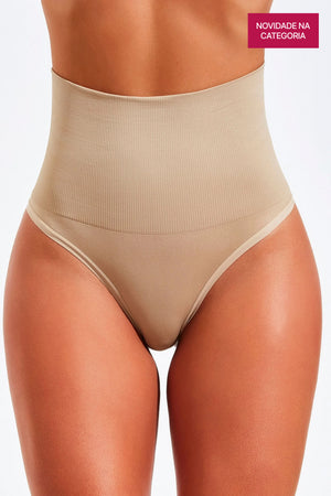 Calcinha Modeladora Fio Bege