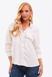 Camisa de Viscose Texturizada Aura Off White