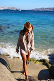 Camisa Térmica Oversized Nude