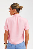 Camisa Térmica Manga Curta Rosa Chicle