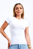 Camiseta Curve Básica Branca