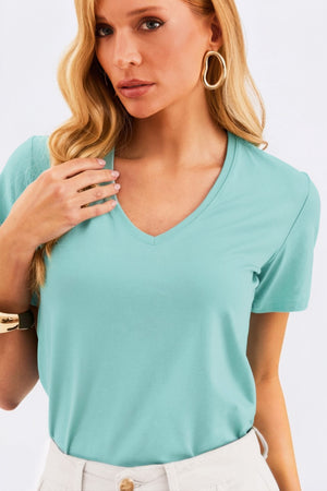 Camiseta Caimento Amplo Curve Aqua