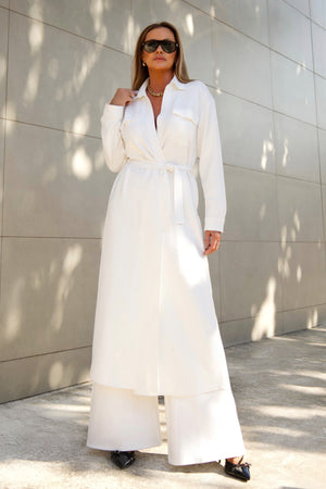 Capa Comfort Office Alongada Off White