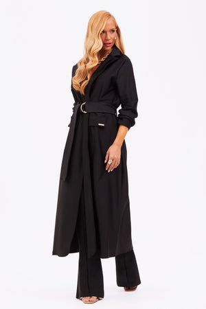 Capa Alongada Glam Preta