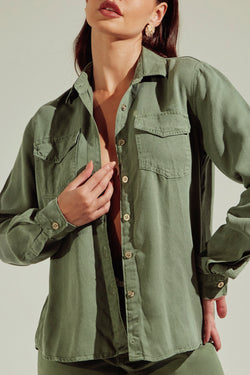 Camisa Térmica Verde Liocel