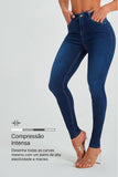 Calça Jeans Modeladora Curva dos Sonhos Skinny Cós Médio