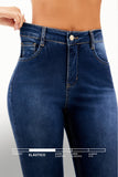 Calça Jeans Modeladora Curva dos Sonhos Skinny Cós Médio