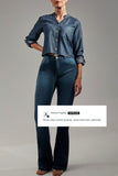 Calça Jeans Modeladora Curva dos Sonhos Flare Cós Médio