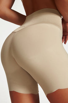 Short Modelador Que Afina Cintura Bege