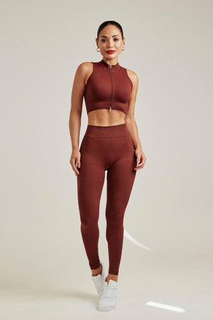 Legging Ultra Modeladora Curve Red Cherry