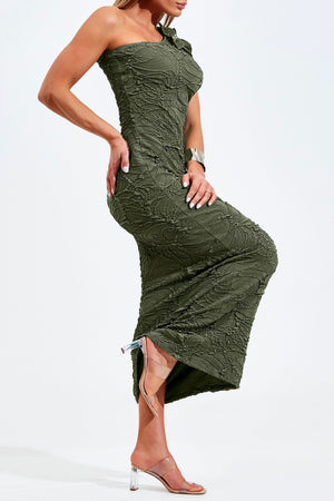Vestido Perfect Stretch Longo Verde