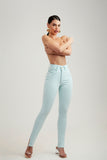 Calça Jeans Modeladora Skinny Aqua