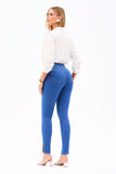Calça Jeans Modeladora Linea Skinny Cós Médio Jeans Médio
