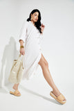 Sandália Flatform Trançada Nude