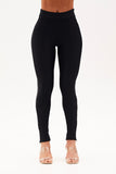 Calça Ultra Modeladora Glam Skinny Cós Alto - Preta