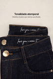 Calça Jeans Modeladora Mega Bumbum Skinny Fantástica Cós Alto
