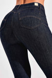 Calça Jeans Modeladora Mega Bumbum Skinny Fantástica Cós Alto