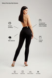 Calça Jeans Modeladora Skinny Preto Intenso Cós Médio