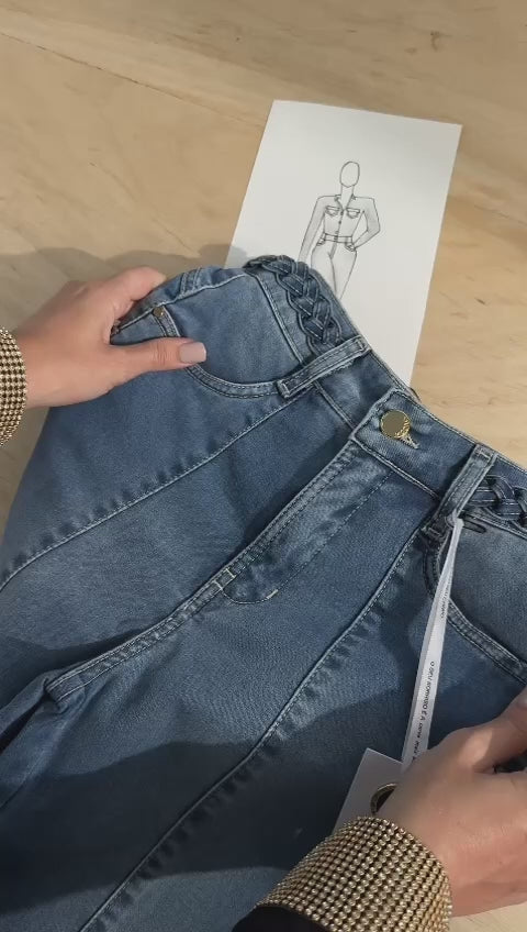 Calça Jeans Flare Modeladora Apaixonante Cintura Alta – Modab