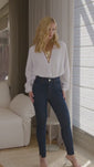 Stories de Calça Jeans Ultra Modeladora Skinny Cós Alto