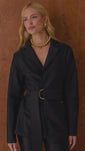 Stories de Blazer Glam Preto