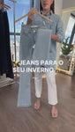 Stories de Calça Jeans Modeladora Inesquecível Boot Cut Clara Cós Médio
