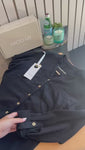 Stories de Camisa de Linho Térmico Dunas Preta