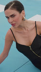 Stories de Vestido Ultra Modelador Glam Zíper Preto
