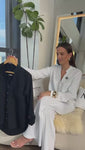 Stories de Camisa de Linho Térmico Dunas Preta