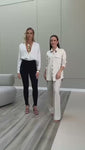 Stories de Calça Jeans Modeladora Skinny Preto Intenso Cós Médio