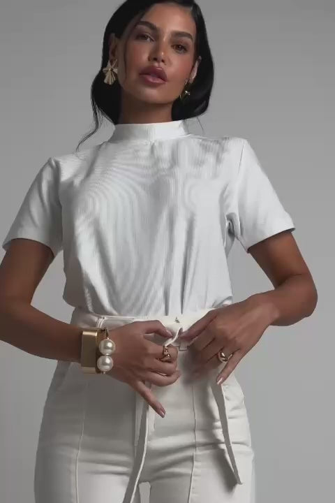 Camiseta Premium Basic Off White