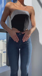 Stories de Calça Jeans Modeladora Curva dos Sonhos Flare