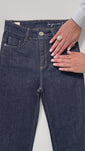Stories de Calça Jeans Modeladora Fantástica Flare Cós Alto