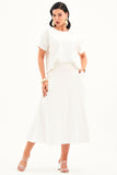 Saia Midi Comfort Office Off White